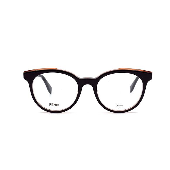 FENDI FF0249 B3V VIOLET AUTHENTIC EYEGLASSES FRAME - Picture 2 of 9
